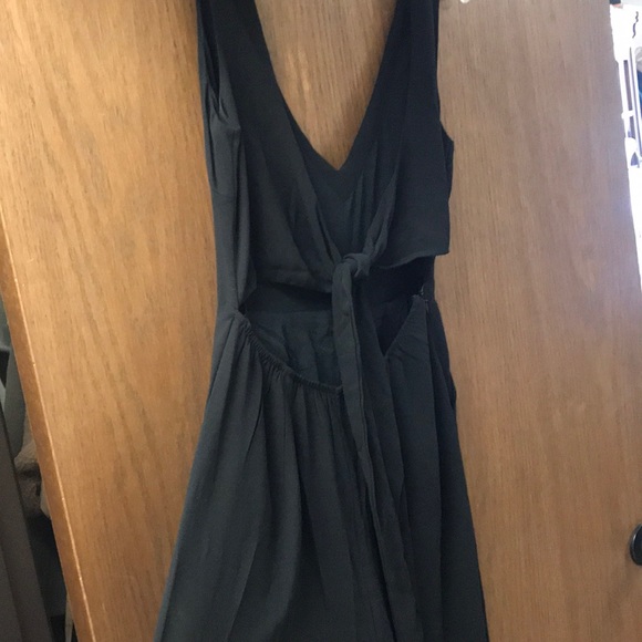 BLACK CROPPED JUMPSUIT - Picture 5 of 9